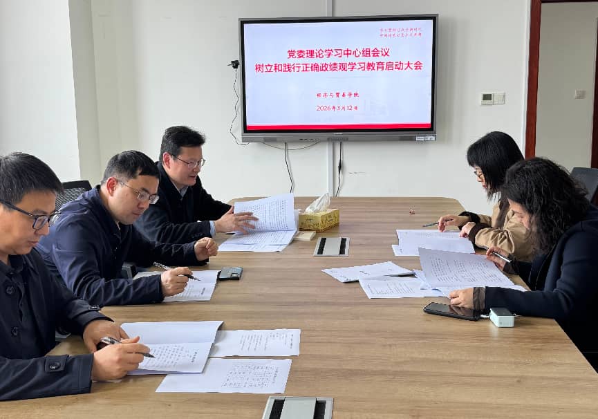 树立和践行正确政绩观（党委）